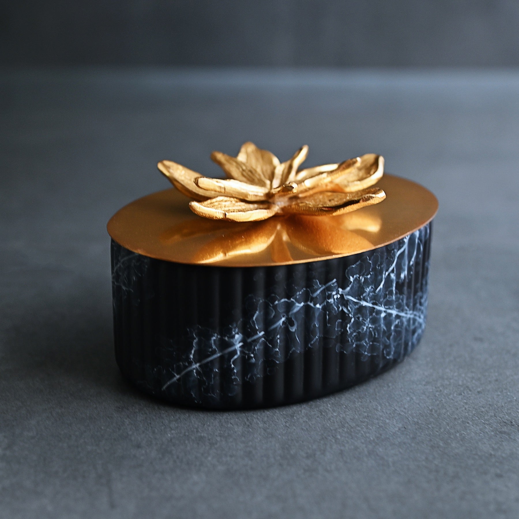 Gold & Black Ornamental Box