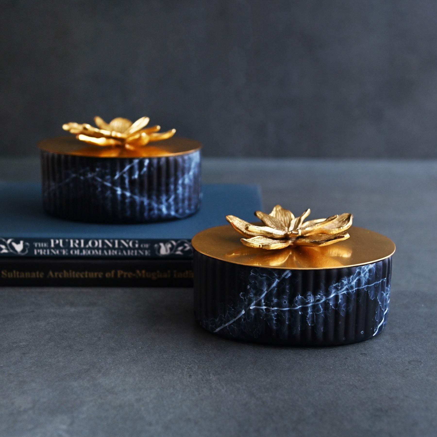 Gold & Black Ornamental Box