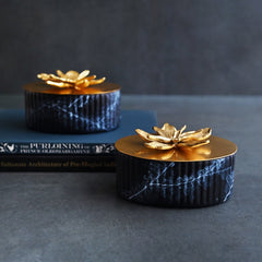 Gold & Black Ornamental Box