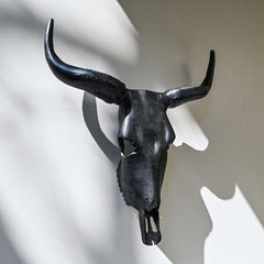 Long Horn Steer Wall Décor