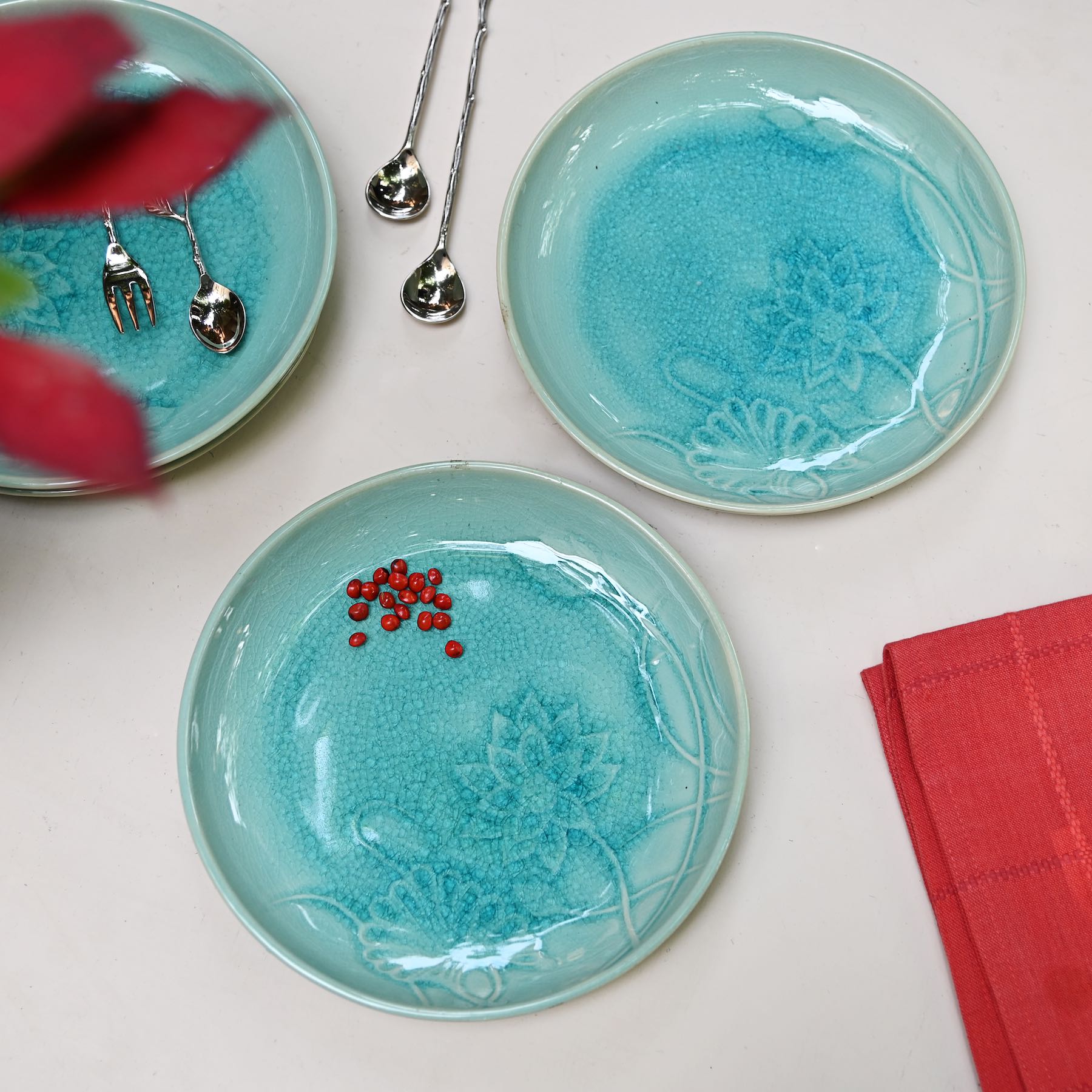 Lotus Plate - Set of 2