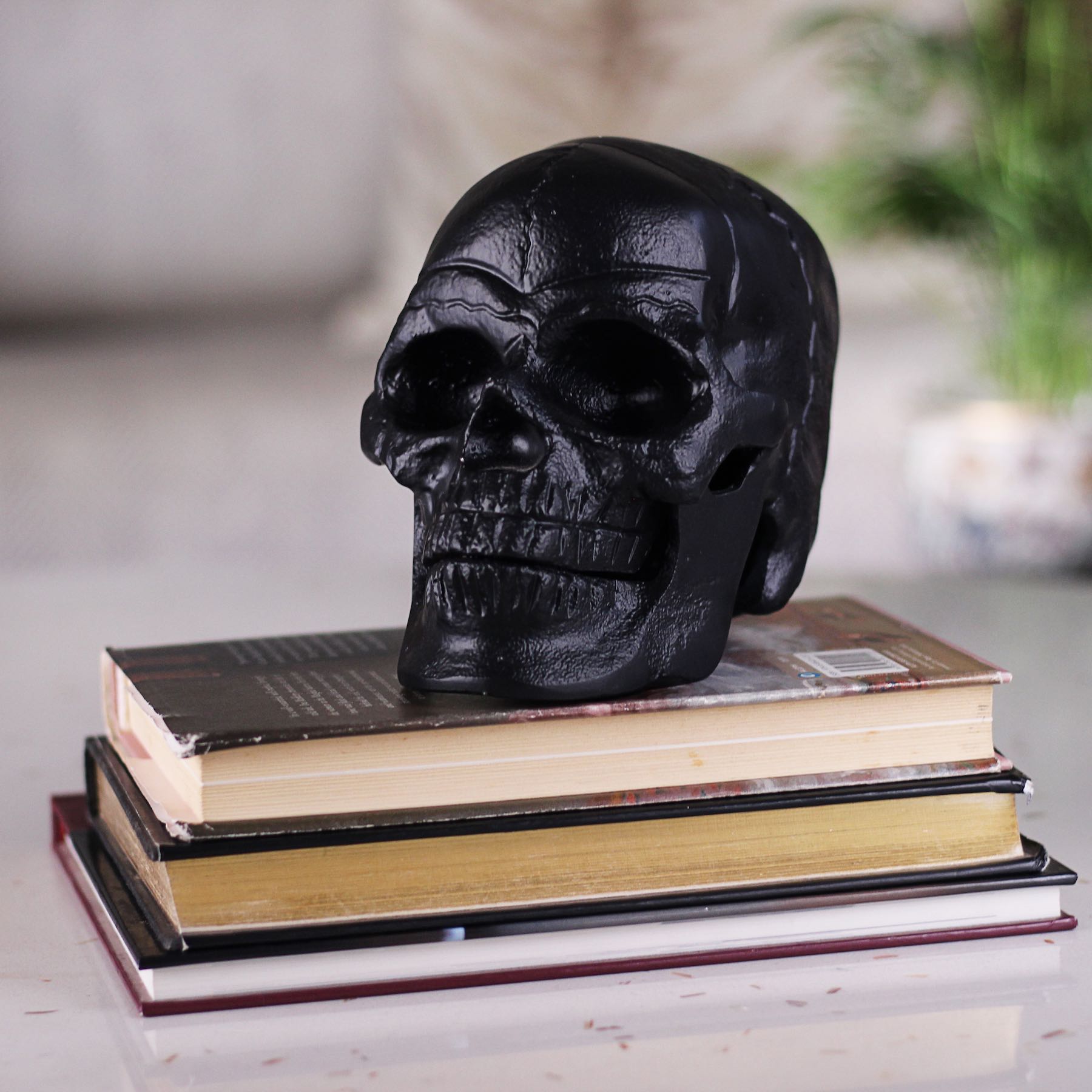 Metal Skull Showpiece