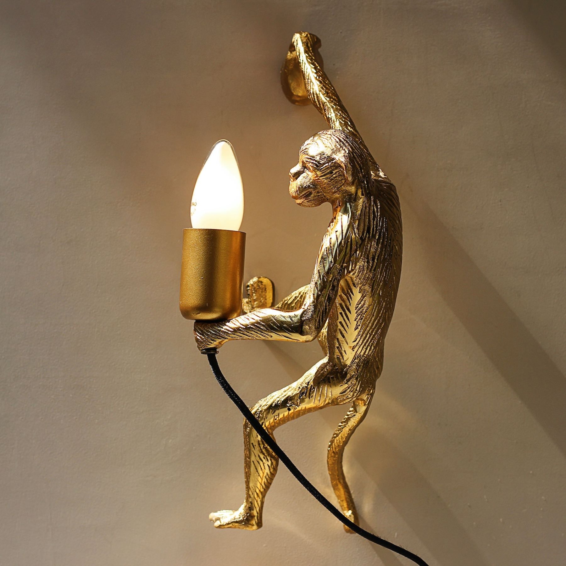 Monkey Wall Lamp