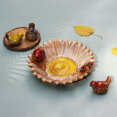 Sunflower Ceramic Dish