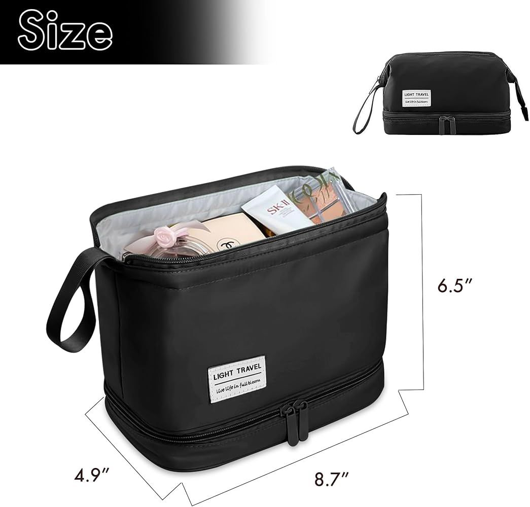 Waterproof Nylon Cosmetic Bag – Compact, Durable, and Travel-Friendly