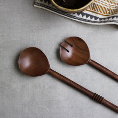 Wooden Salad Set